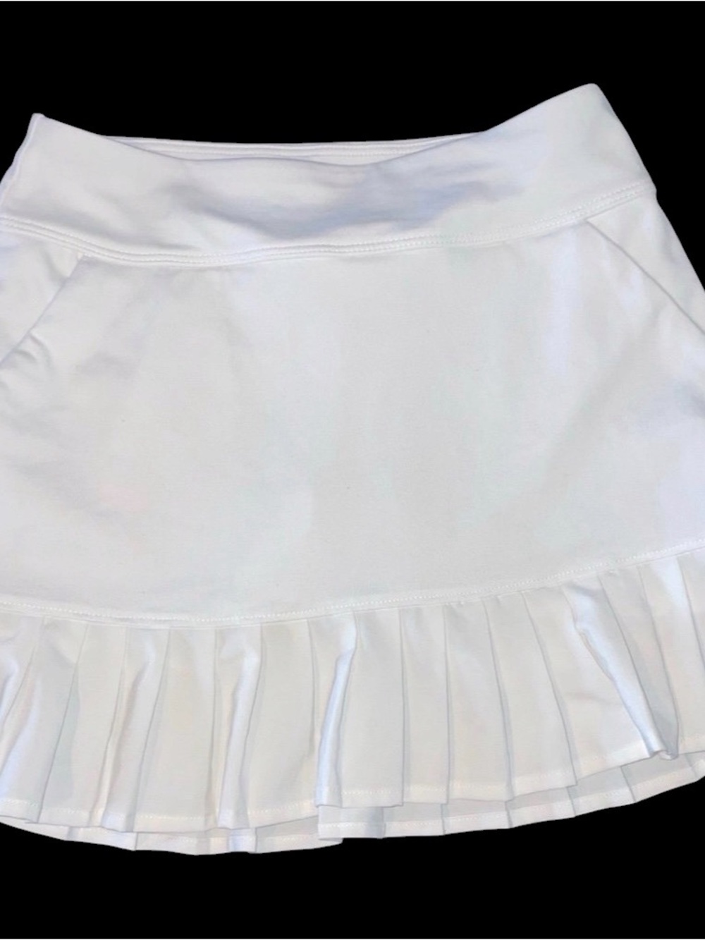 Under Armour White Pleated Tennis Skort - Picture 2 of 5